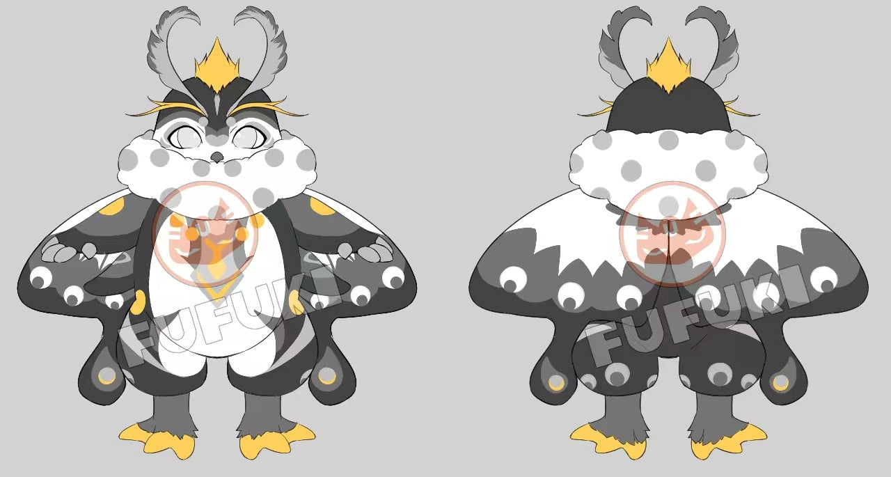 FUFUKI-ADOPTING OC :KING PENGUIN (kemono style)(Deposit for early adoption)