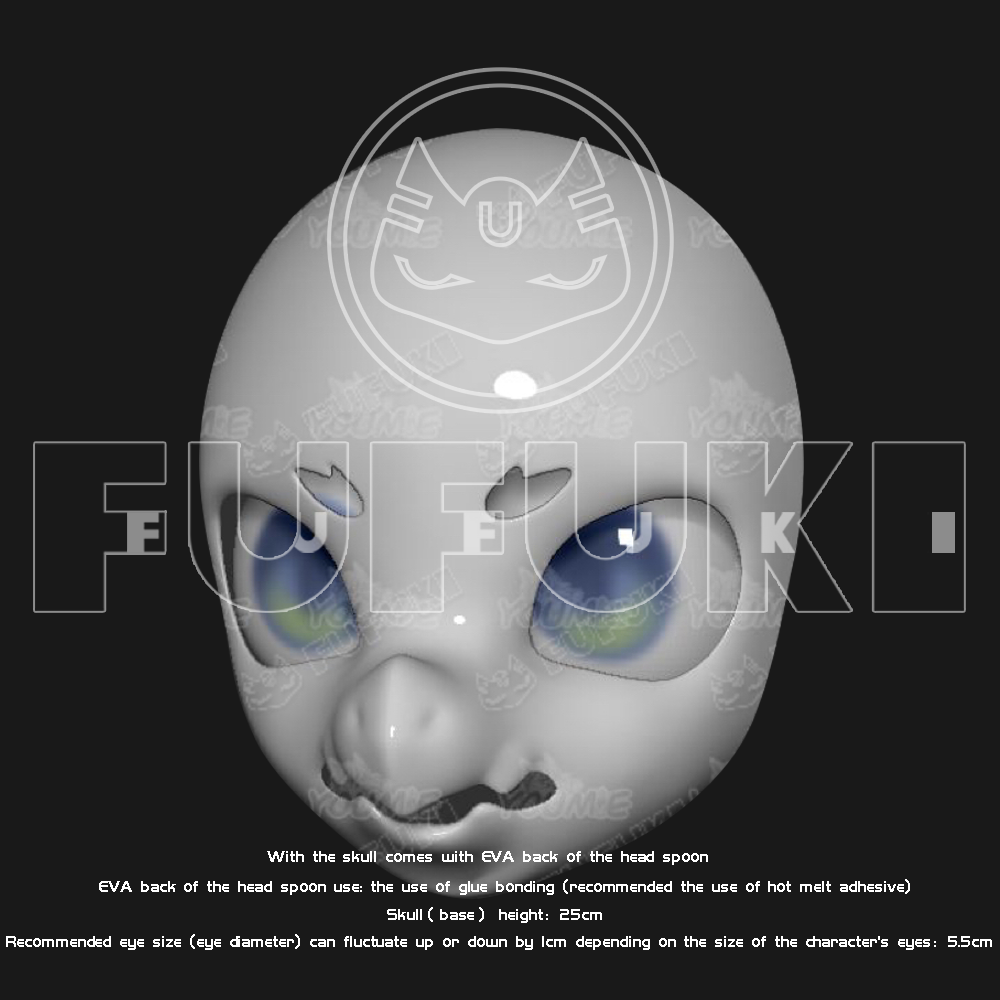 莺莺(Youmie)kig style NO.13 skull(base)