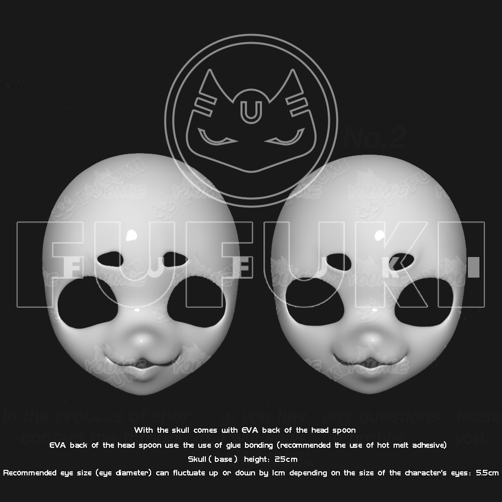 莺莺(Youmie)kig style NO.1 NO.2skull(base)