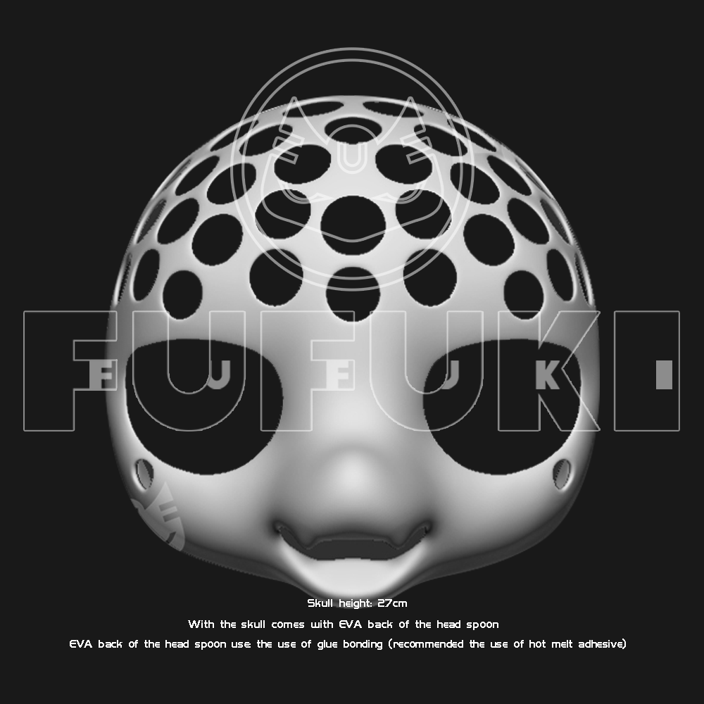 莺莺牌(Youmie)kemono style No.2 Skull(base)