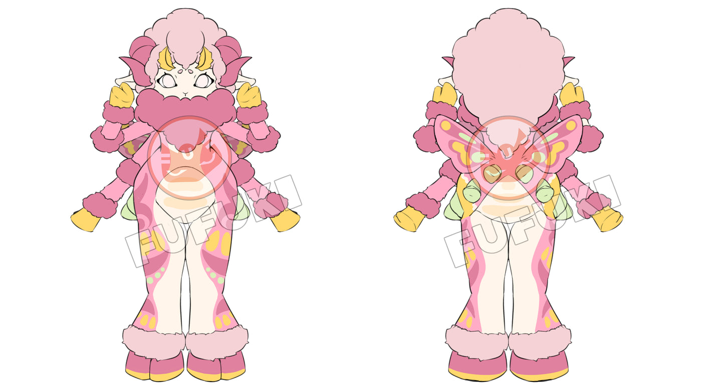 FUFUKI-ADOPTING OC :LUMOSONG(kemono style)(Deposit for early adoption)