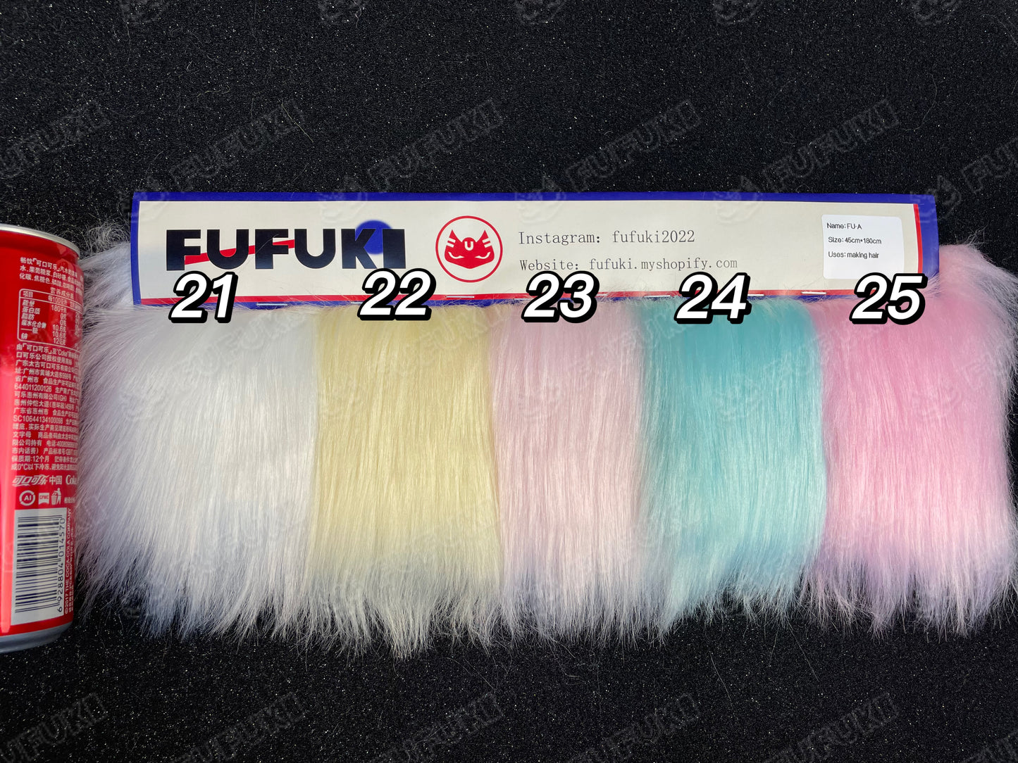 FU-A Plush fabric(Suitable for making hair)