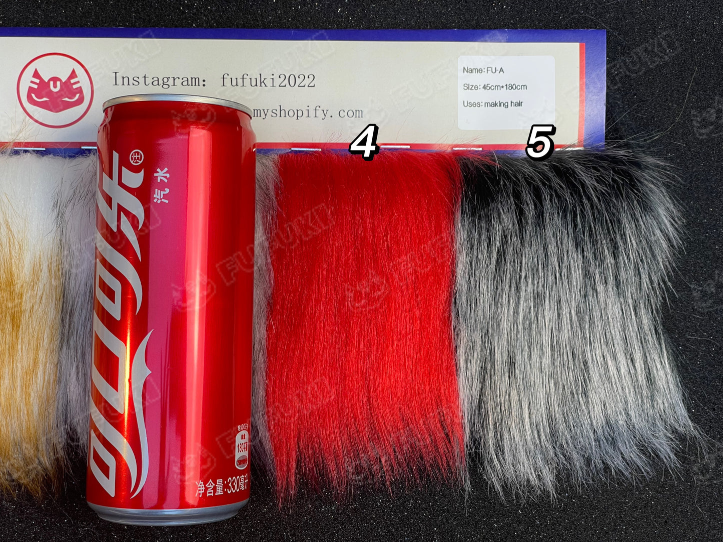 FU-A Plush fabric(Suitable for making hair)