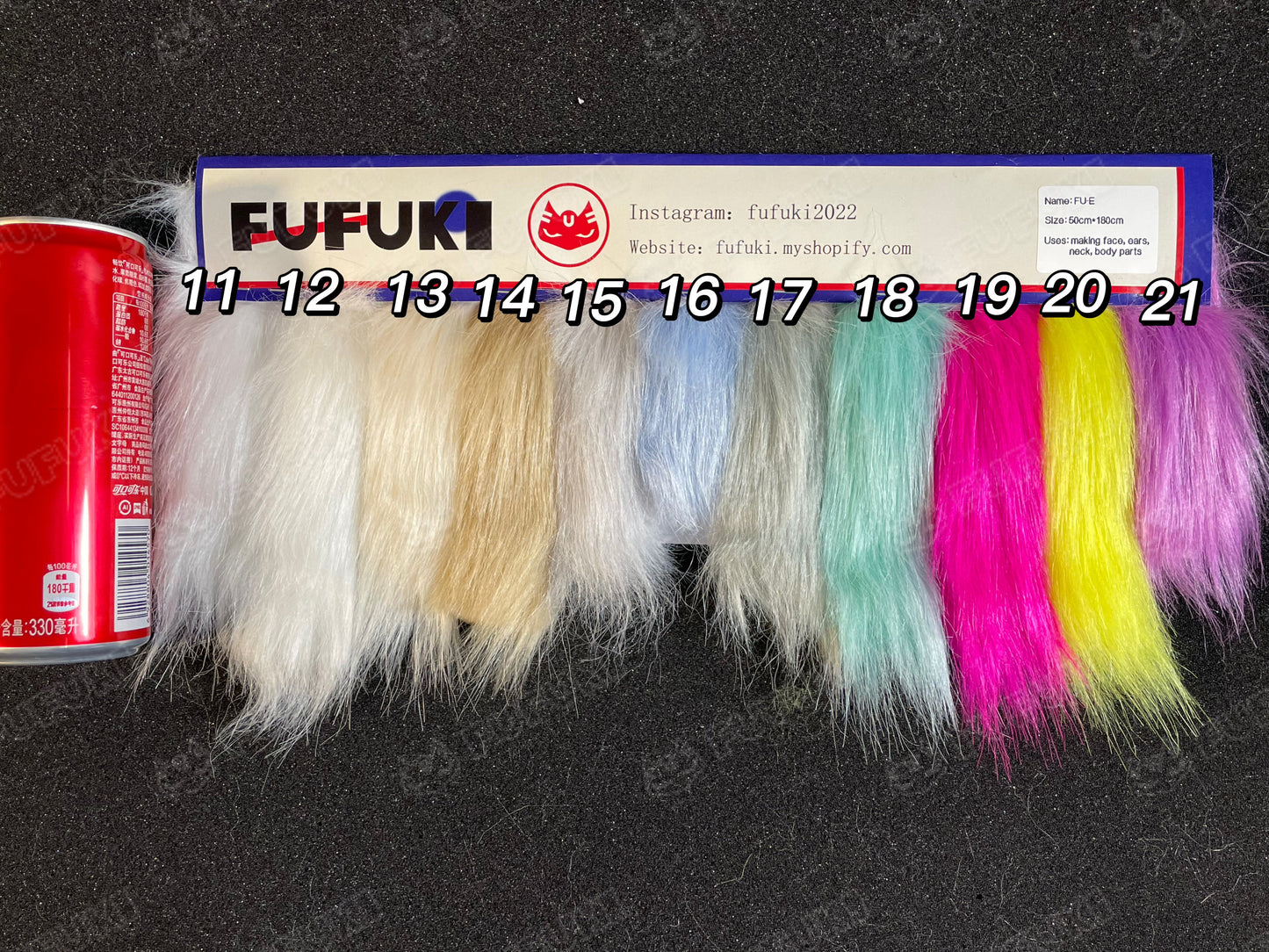 FU-E Plush fabric (Suitable for making face, ears, neck, body parts)