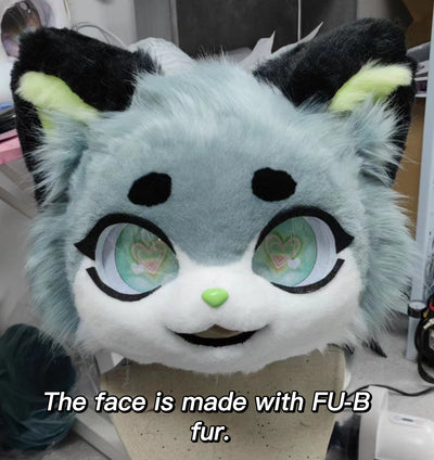 FU-B Plush fabric (Suitable for making face, ears, neck, body parts)