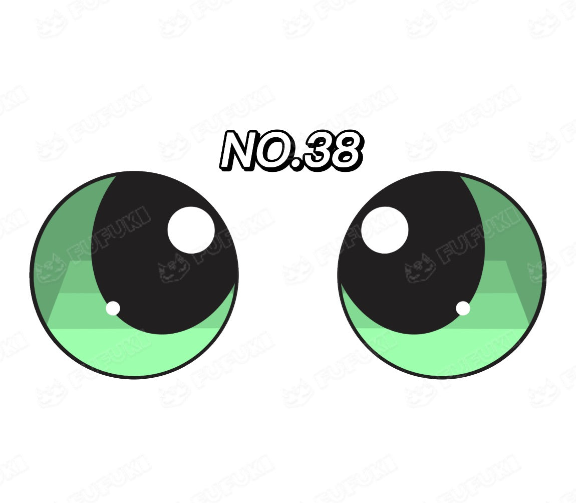 Mesh printing eyes NO.32~NO.40(for making fursuit)