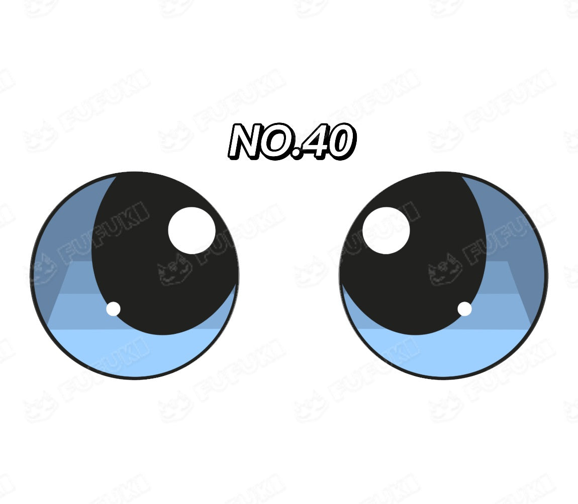 Mesh printing eyes NO.32~NO.40(for making fursuit)