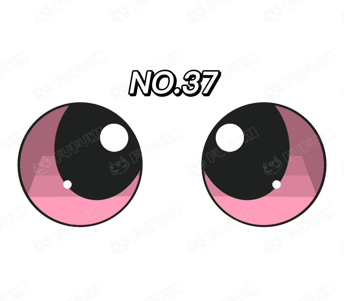 Mesh printing eyes NO.32~NO.40(for making fursuit)