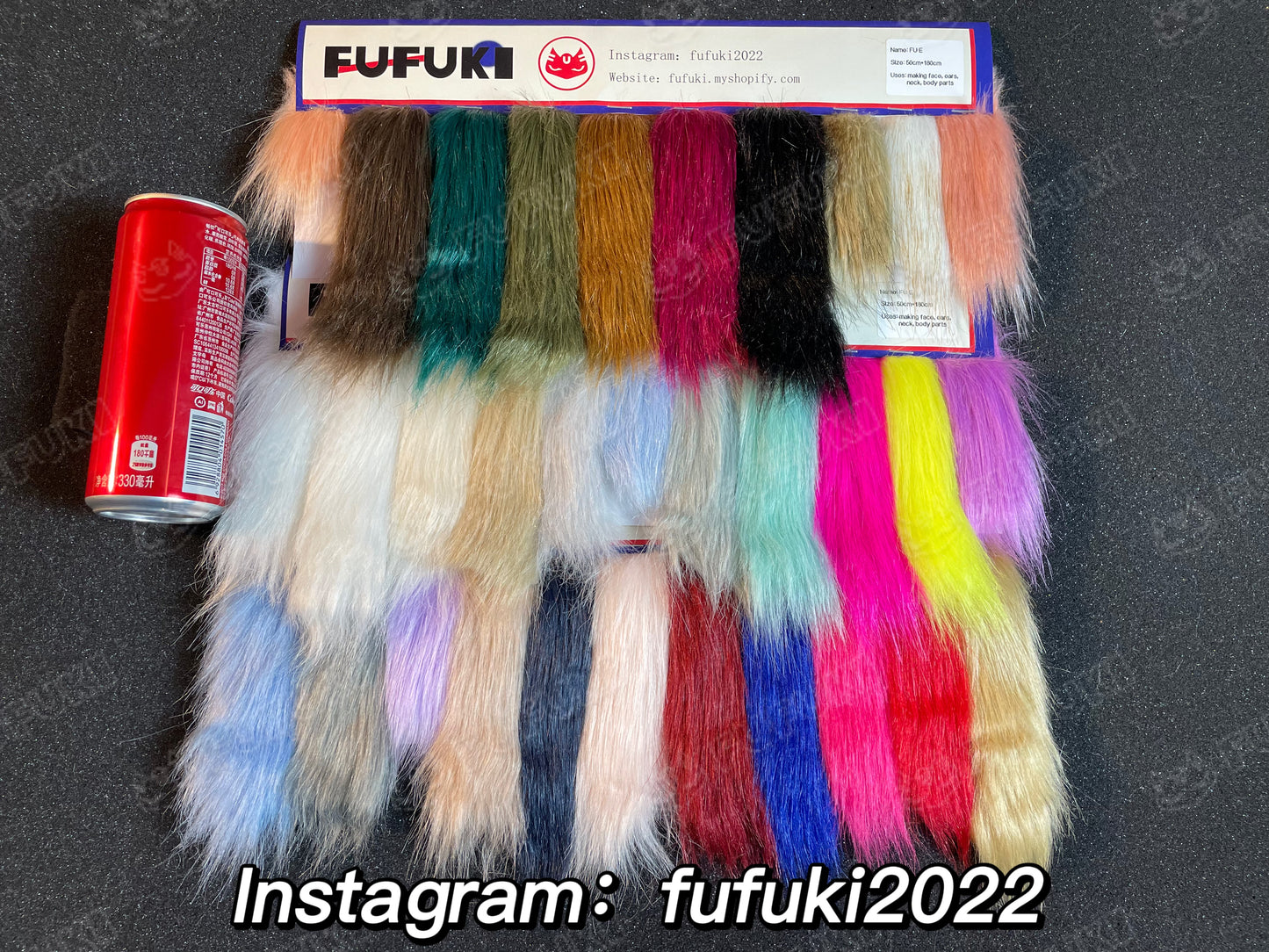 FU-E Plush fabric (Suitable for making face, ears, neck, body parts)