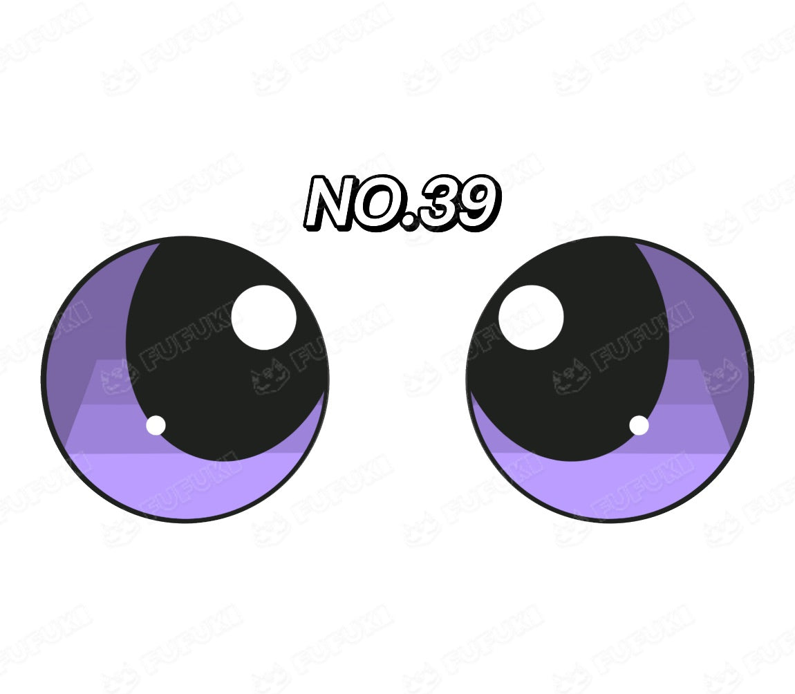 Mesh printing eyes NO.32~NO.40(for making fursuit)