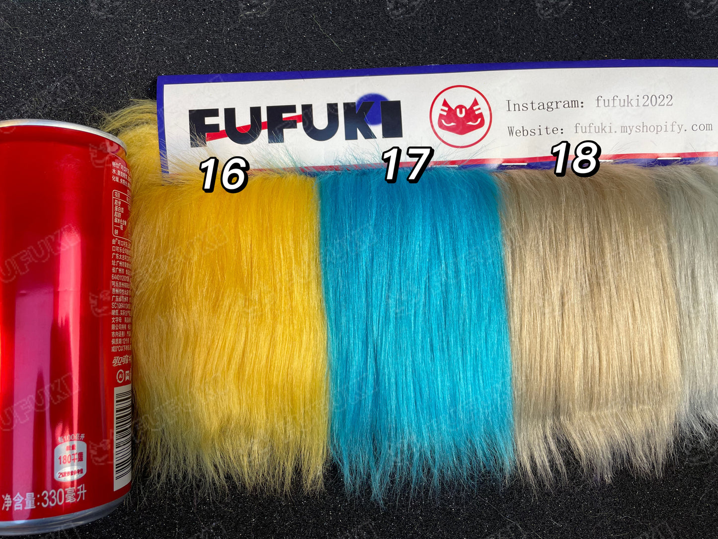 FU-A Plush fabric（Suitable for making hair）