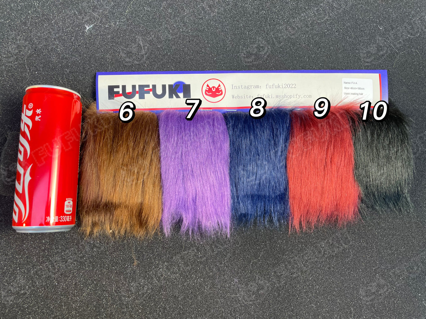 FU-A Plush fabric（Suitable for making hair）