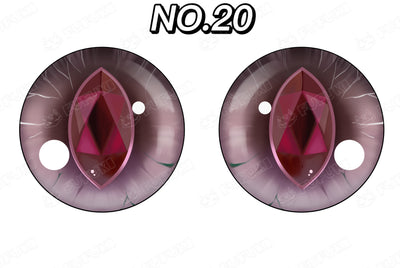 Mesh printing eyes NO.15~NO.23(for making fursuit)